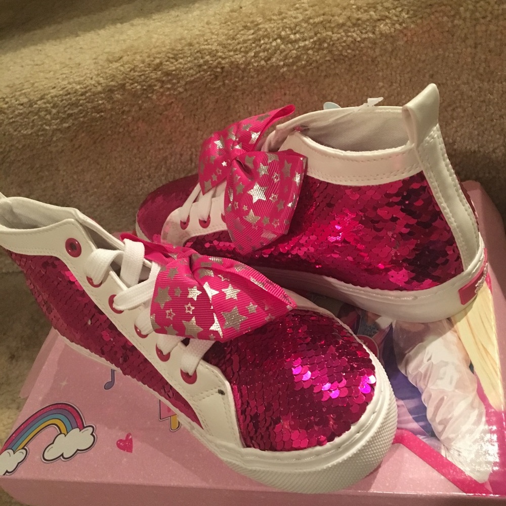 NWT Jojo Siwa Star girls 4 hot pink